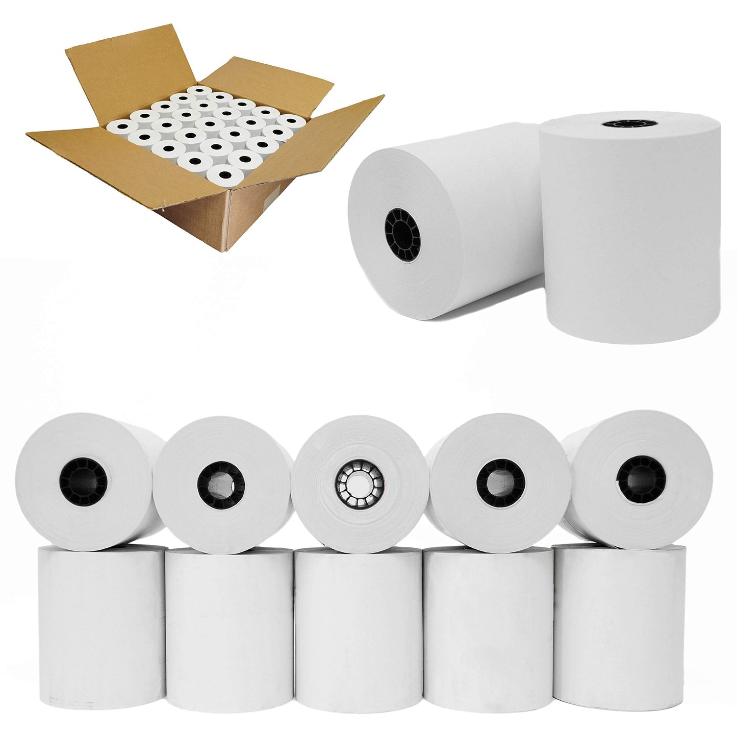 Thermal Paper1 Ply 3" x 230' Box 50 Rolls